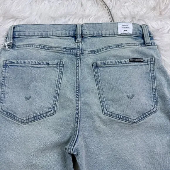 Hudson Rosalie High-Rise Wide Leg Ankle Matilda Wash Size 28 NWT